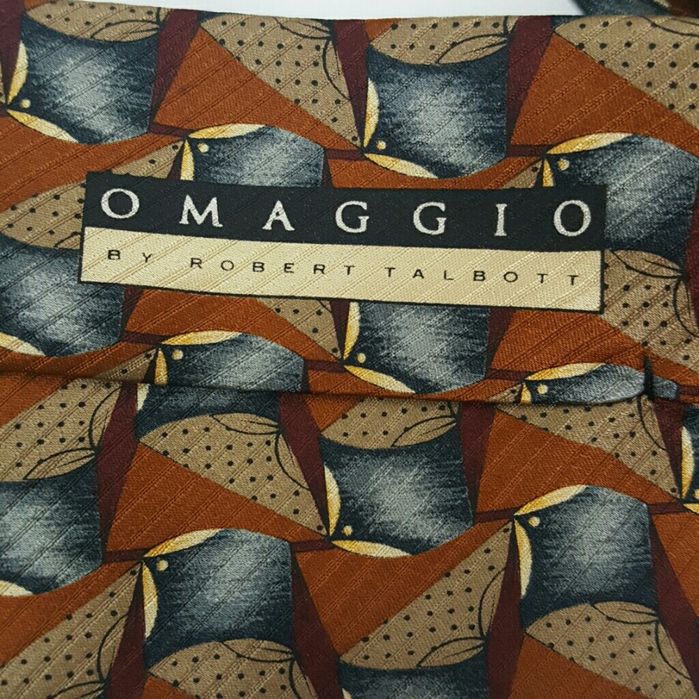 Omaggio By Robert Talbott Multicolor Men Silk Tie… - image 2